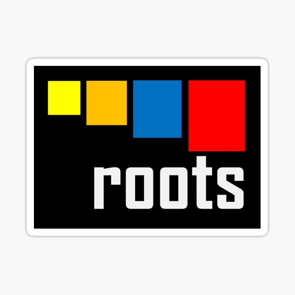 Roots Climbing Sticker