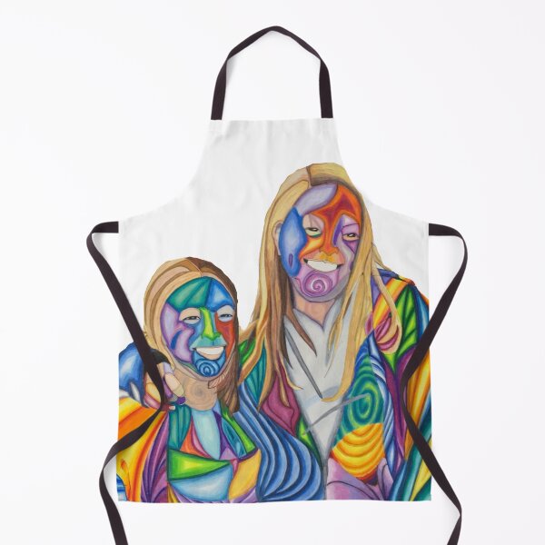 Item preview, Fractured colorful portrait of two women designed and sold by Phoebe S. Wagner.