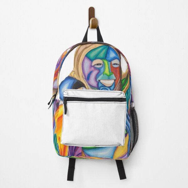 Item preview, Fractured colorful portrait of two women designed and sold by Phoebe S. Wagner.