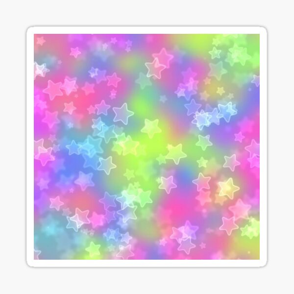 Rainbow stars Sticker