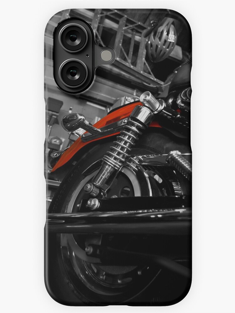 Thumbnail 1 of 4, iPhone Case, Red Bike designed and sold by macstrat.