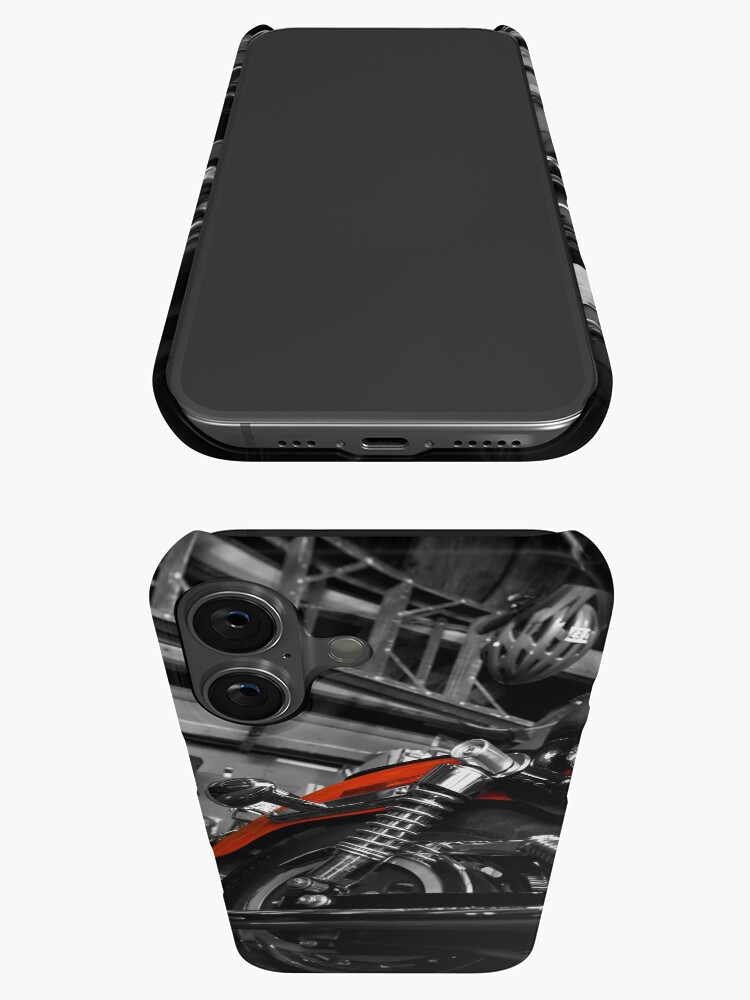 Thumbnail 3 of 4, iPhone Case, Red Bike designed and sold by macstrat.