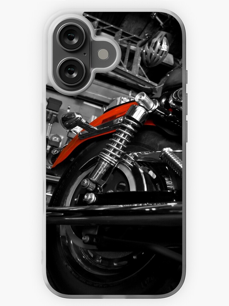 Thumbnail 1 of 5, iPhone Case, Red Bike designed and sold by macstrat.