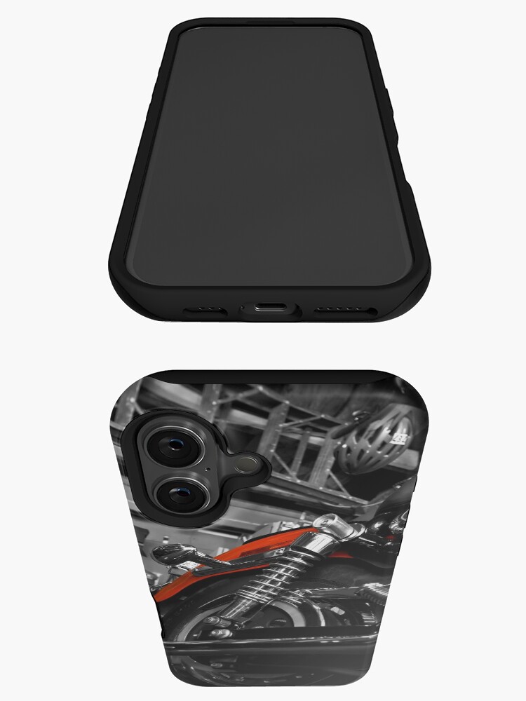 Thumbnail 3 of 4, iPhone Case, Red Bike designed and sold by macstrat.