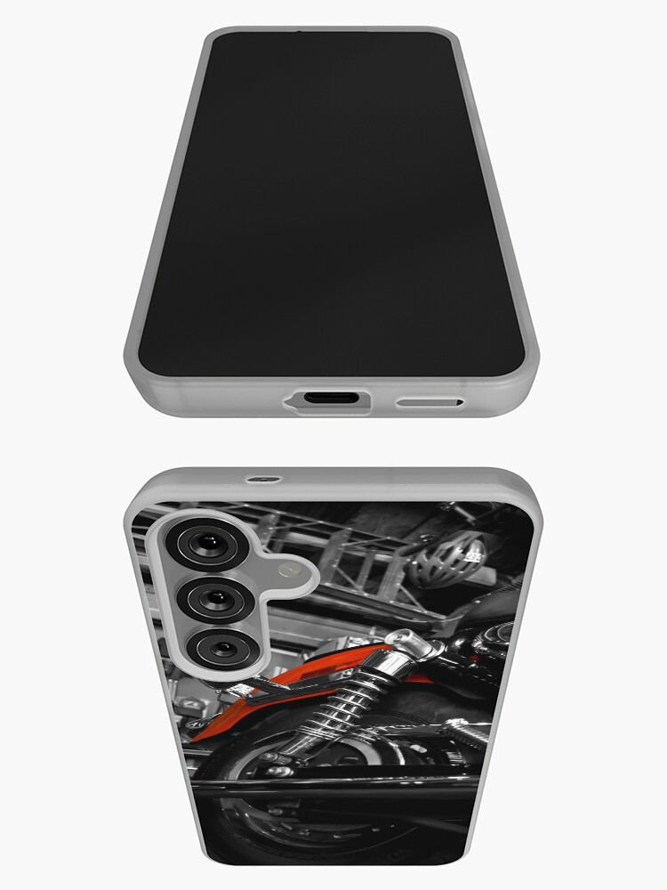 Thumbnail 3 of 4, Samsung Galaxy Phone Case, Red Bike designed and sold by macstrat.