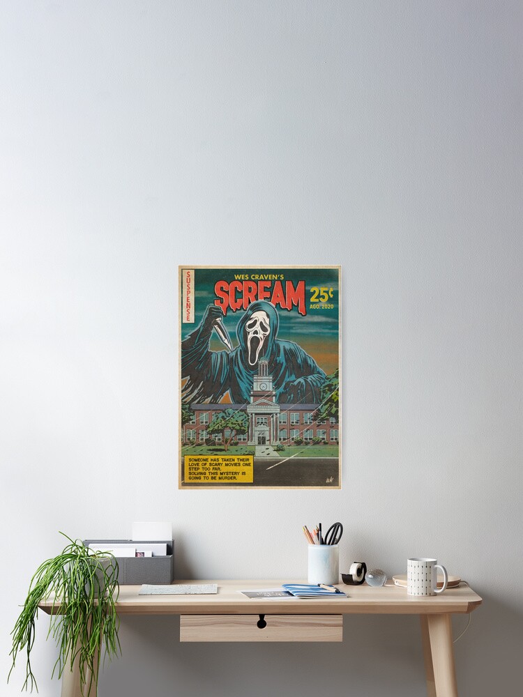 Thumbnail 2 of 3, Poster, scream designed and sold by Nache.