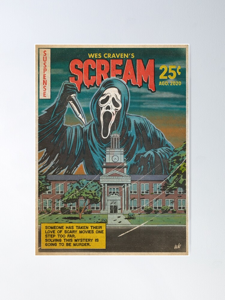 Thumbnail 2 of 3, Poster, scream designed and sold by Nache Ramos.