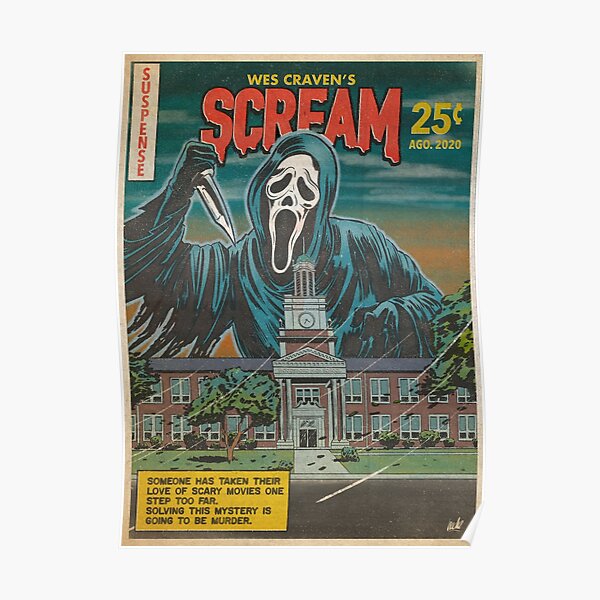 scream Poster by Nache Ramos