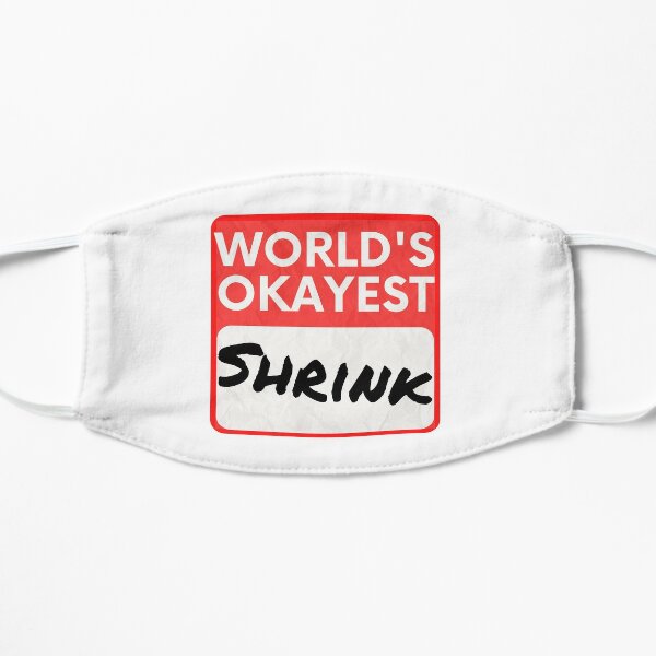 World's Shrink Badge Flat Mask