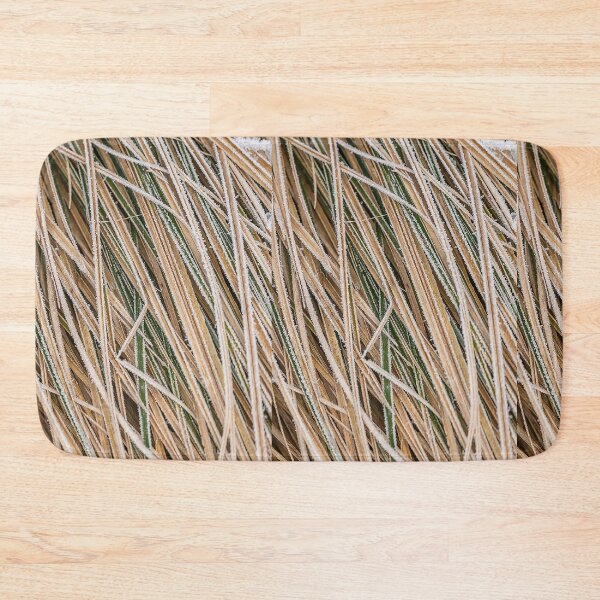 Item preview, Grass covered with hoarfrost - sugar-sweet designed and sold by Ingo Gerlach.