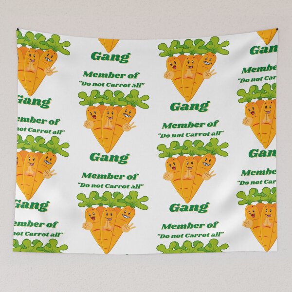 Item preview, Carrot Meme Pun Gang Don't care at all, Don't Carrot all  designed and sold by ICRainbowMoons.
