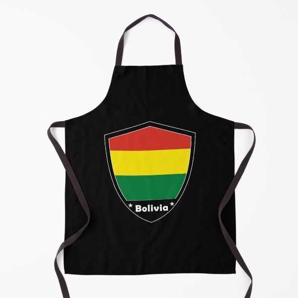 Item preview, Bolivia Flag Badge designed and sold by Gina-Driada.