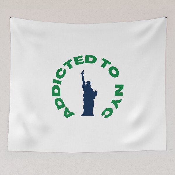 Item preview, Addicted to New York Green Blue  designed and sold by kyds.