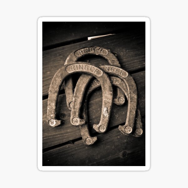 Horseshoes Sticker