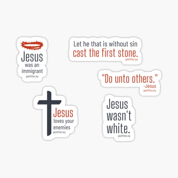 Radical Jesus Pack Sticker