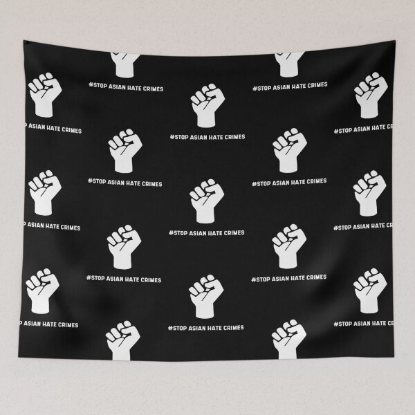 Item preview, Stop Asian Hate Crimes - Anti Asian Racism designed and sold by DiogoCalheiros.