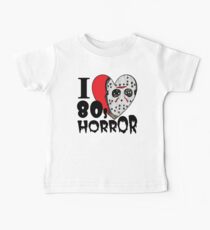 I Heart 80s Horror Baby T-Shirt