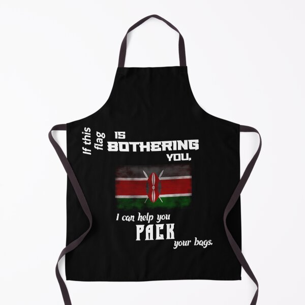 Item preview, Kenyan flag - pack your bags designed and sold by 2Girls1Shirt.