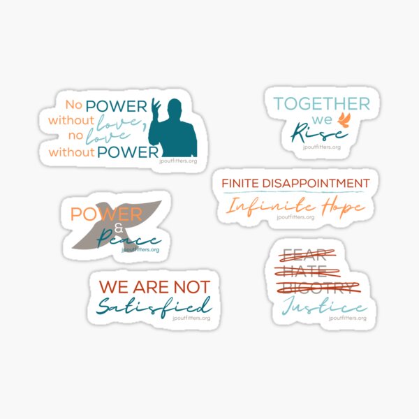 Power and Peace Pack Sticker