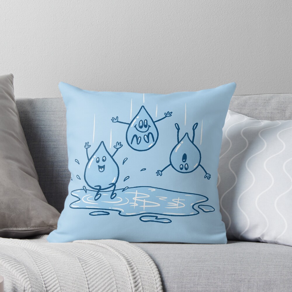 Item preview, Throw Pillow designed and sold by gotoup.