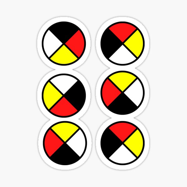 Medicine wheel Sticker