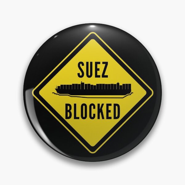 Item preview, Caution Suez Blocked Ever Given Container Ship Stuck Canal designed and sold by WPahat.