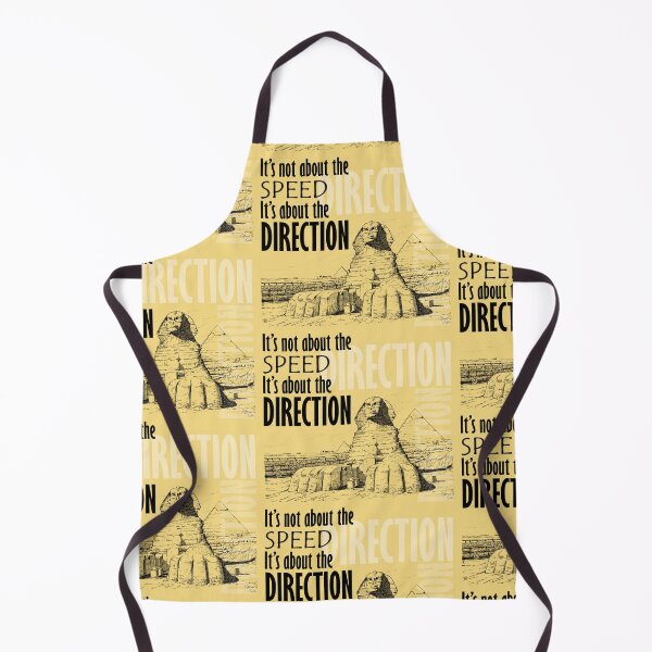 Item preview, Direction It's Not About The Speed It's About The Direction Cream Background designed and sold by SpiritGifts.