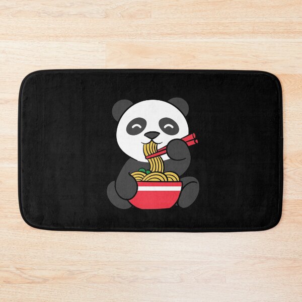 Item preview, Panda Eats Ramen Soup designed and sold by ElBeDesigns.