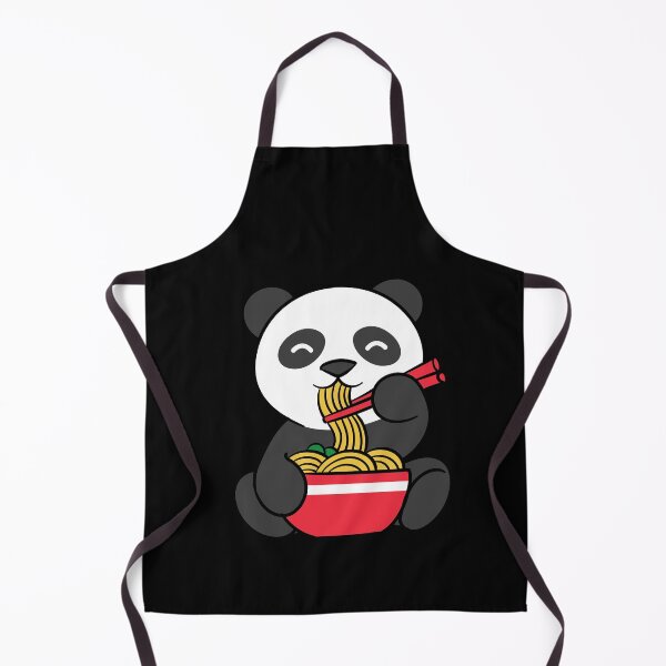 Item preview, Panda Eats Ramen Soup designed and sold by ElBeDesigns.