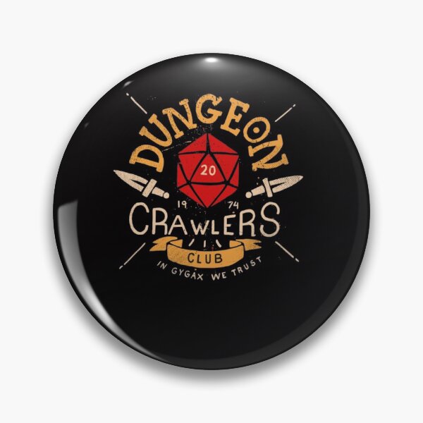 Item preview, Dungeon Crawlers Club- In Gygax We Trust designed and sold by A Little Bit of  Everything.