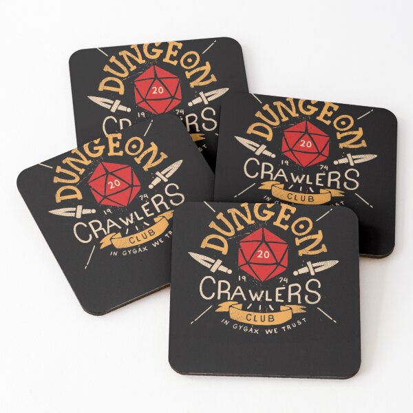 Item preview, Dungeon Crawlers Club- In Gygax We Trust designed and sold by A Little Bit of  Everything.
