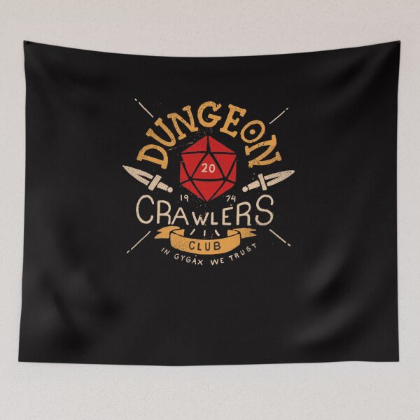 Item preview, Dungeon Crawlers Club- In Gygax We Trust designed and sold by A Little Bit of  Everything.