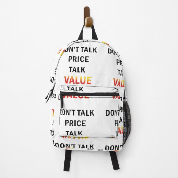 Item preview, Don't Talk Price, Talk Value designed and sold by LifeOrganizers.