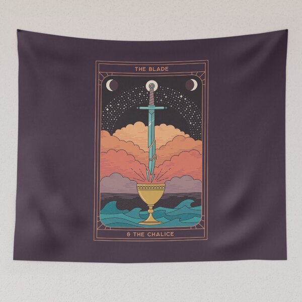 Item preview, The Blade And The Chalice designed and sold by thepapercrane.