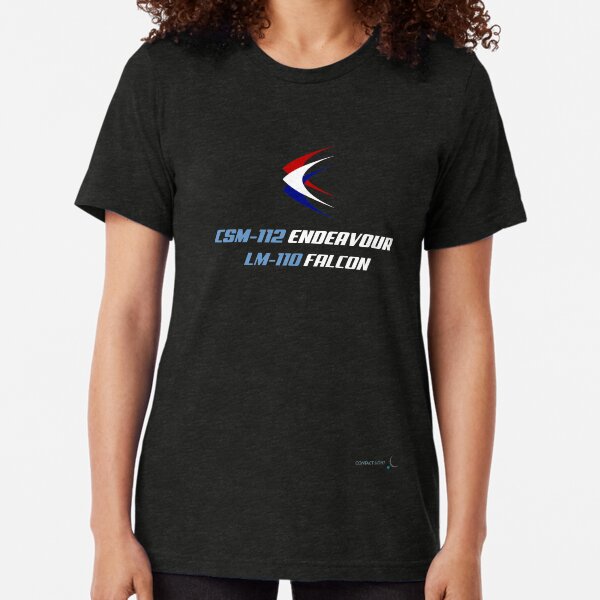 Apollo 15 | CSM-112 ENDEAVEOUR / LM-110 FALCON Tri-blend T-Shirt