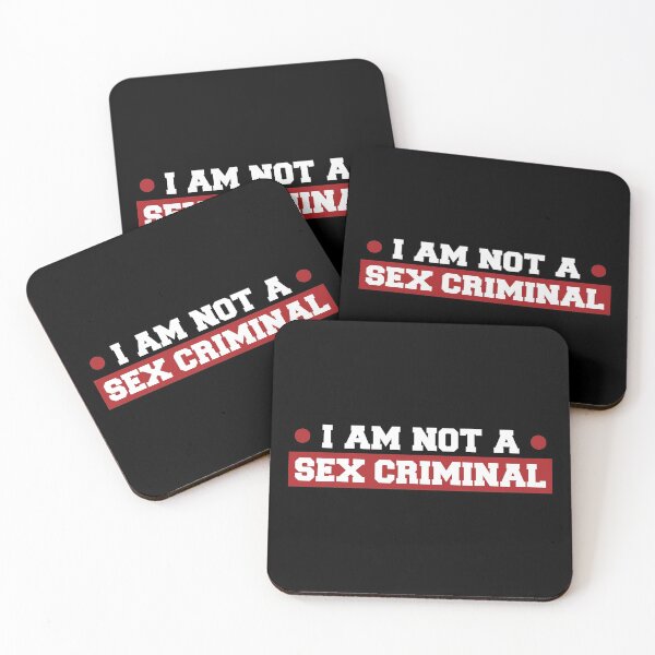 Item preview, Not a sex criminal designed and sold by lazarusheart.