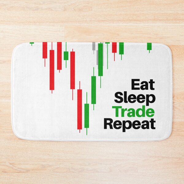 Item preview, Eat Sleep Trade Repeat designed and sold by OYDS.