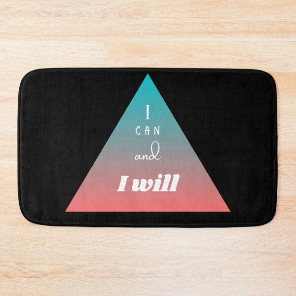 Item preview, I can & I will - Motivational designed and sold by TesSpace.
