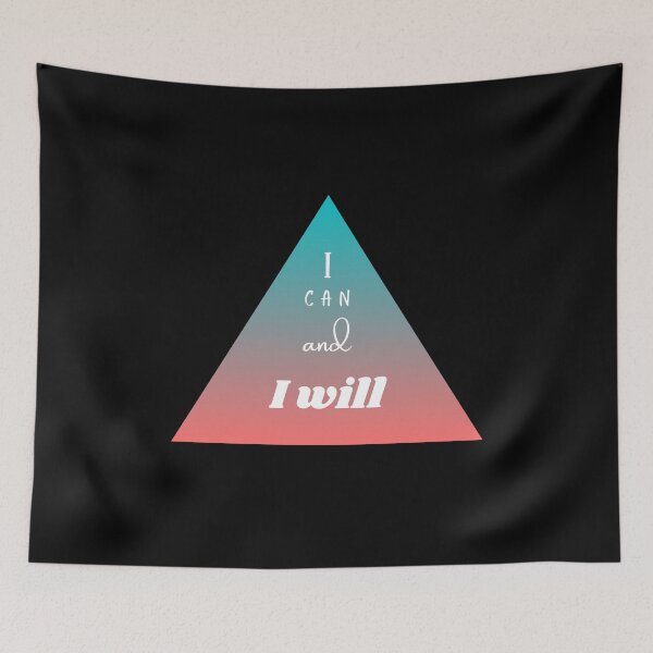 Item preview, I can & I will - Motivational designed and sold by TesSpace.