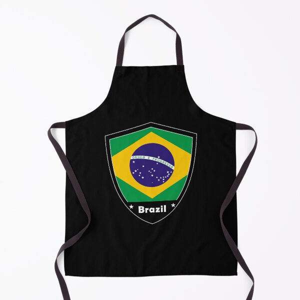 Artikelvorschau, Brasilien Flaggenabzeichen entworfen und verkauft von Gina-Driada.