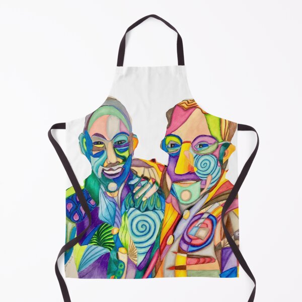 Item preview, Fractured portrait of two men designed and sold by Phoebe S. Wagner.