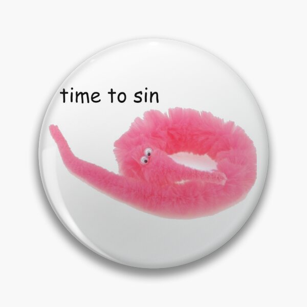 Item preview, Worm on a String 'Time to Sin' designed and sold by CriticalFerret.