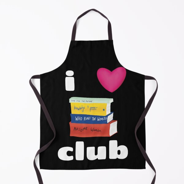 Item preview, I love book club (dark) designed and sold by flockadoodle.