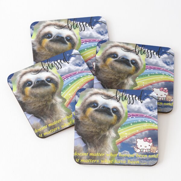 Item preview, blessed sloth designed and sold by yeahido.