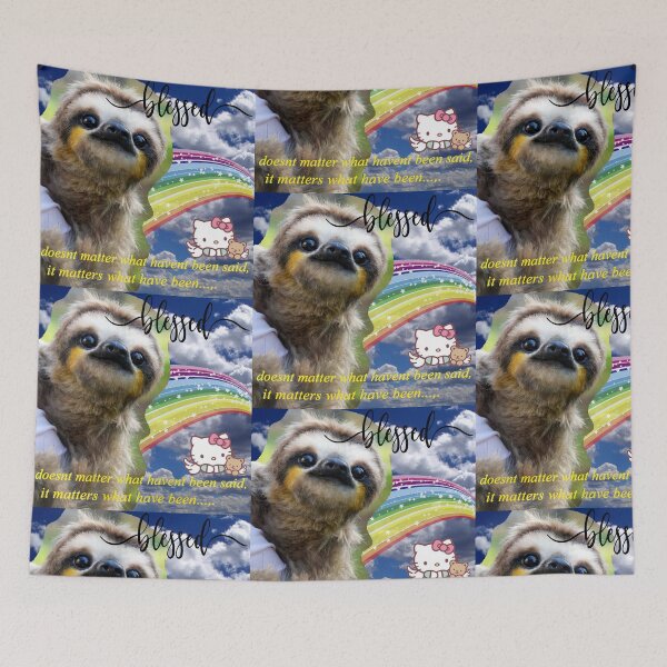 Item preview, blessed sloth designed and sold by yeahido.