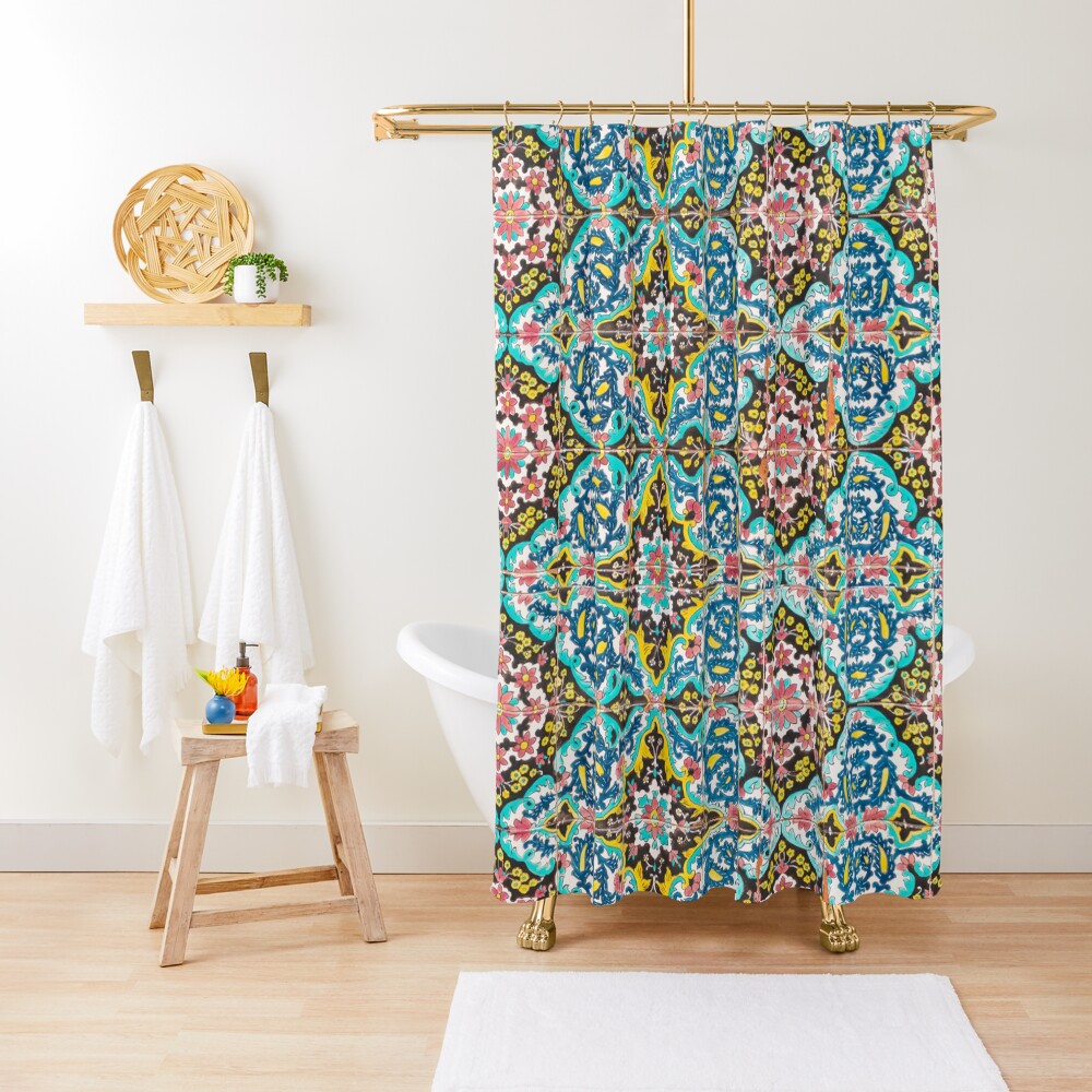 "Mosaic pattern" Shower Curtain by AnnoyedMouse Redbubble