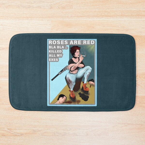 Item preview, Roses Are Red, Killed All My Exes! RELATIONSHIP CARTOON ART - Funny Ex designed and sold by Pyny.