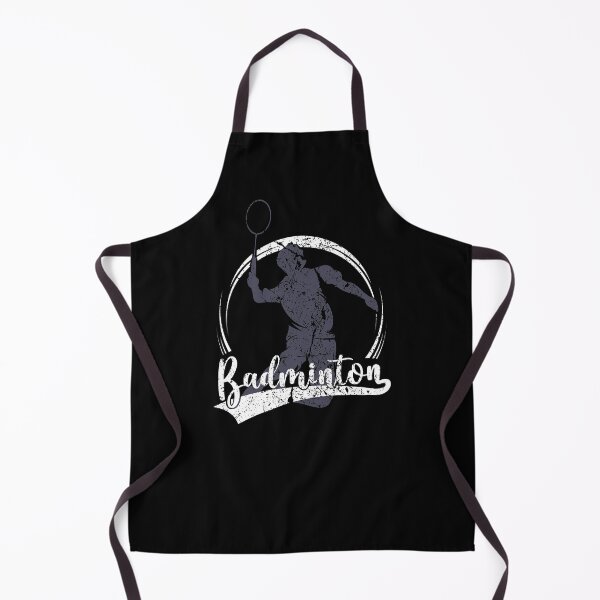 Item preview, Badminton Player Racket Shuttlecock Retro Vintage designed and sold by besTmanuFacture.