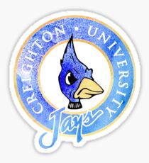Creighton University Jays Watercolor Sticker