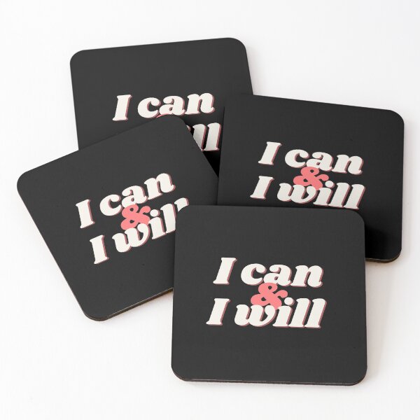 Item preview, I can & I will - Motivational designed and sold by TesSpace.